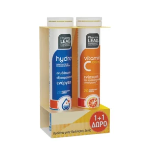 Hydro+ Vitamin C 1000mg 20 Αναβράζοντα Δισκία