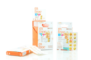 mfree Καταπραϋντικά αυτοκόλλητα για παιδιά 20τμχ.