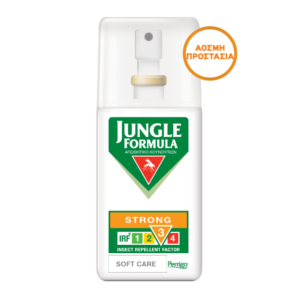 Jungle Formula Strong Soft Care Εντομοαπωθητικό σπρέι χωρίς άρωμα