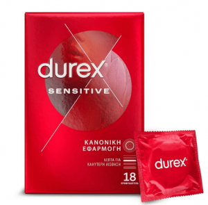 Προφυλακτικά Durex Sensitive 18τμχ.