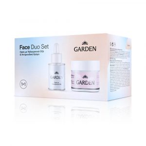Garden Face Duo Set Ενυδατικός Ορός + Αντιρυτιδική Κρέμα