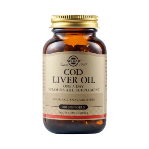 SOLGAR COD LIVER OIL SOFTGELS 100 softgels