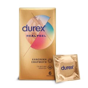 Προφυλακτικά Durex Real Feel 6 τεμάχια.