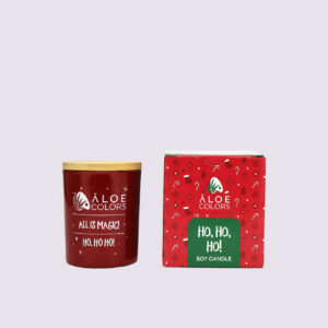 Aloe+Colors Scented Soy Candle Ho Ho Ho