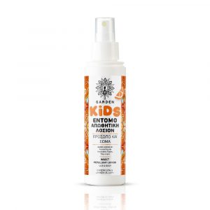 Garden Παιδική Εντομοαπωθητική Λοσιόν Mandarine Icaridin 10% 100ml