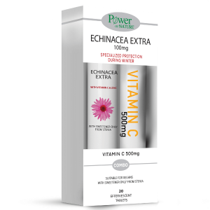 Power Health SET Echinacea Extra 20tabs & ΔΩΡΟ Vitamin C 500mg 20tabs (ΣΕΤ Συμπληρωμάτων Διατροφής με Εχινάκεια & ΔΩΡΟ Βιταμίνη C)