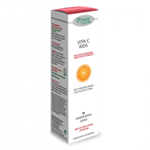 Power Health Vita C Kids Βιταμίνη C για Παιδιά Stevia με Γεύση Ροδάκινο 20 eff.tabs