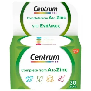 Centrum Complete A to Zinc, 30tabs
