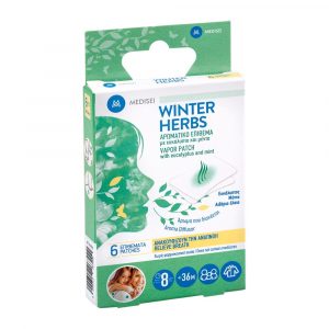 Medisei Επιθέματα ατμού Winter Herbs 6τμχ.
