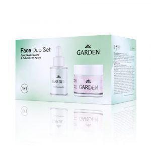 Garden Face Duo Ορό Νιασιναμίδης 30ml & Αντιρυτιδική Κρέμα Προσώπου 50ml