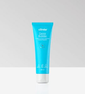 Clinea Caring Bubbles Κρεμώδης αφρός καθαρισμού προσώπου 150ml