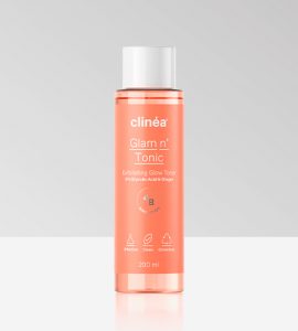 Clinea Glam N’ Tonic Απολεπιστική τονωτική λοσιόν 200ml