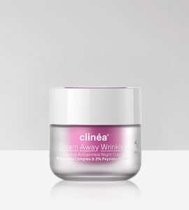 Clinea Dream Away Wrinkles Κρέμα Νυκτός Εντατικής Αντιγήρανσης 50ml