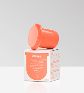 Clinea Refill Tint n’ Glow Gel-κρέμα ενίσχυσης λάμψης με χρώμα 50ml