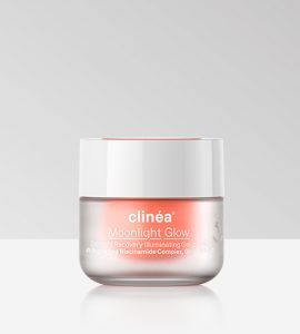 Clinea Moonlight Glow Gel-in balm νύχτας για λάμψη και αναζωογόνηση 50ml