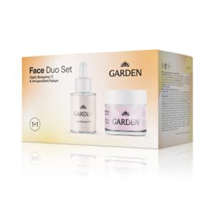 Garden Face Duo Set Ορός Βιταμίνης C 30ml & Αντιρυτιδική Κρέμα 50ml