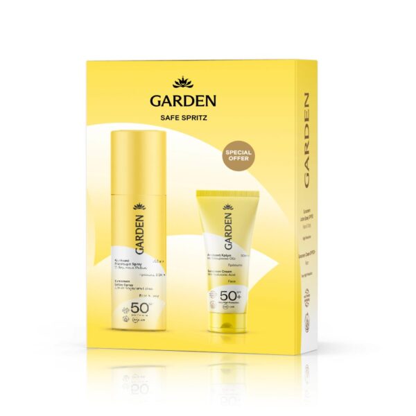 Garden Safe Spritz Αντηλιακό Προσώπου και Σώματος SPF50