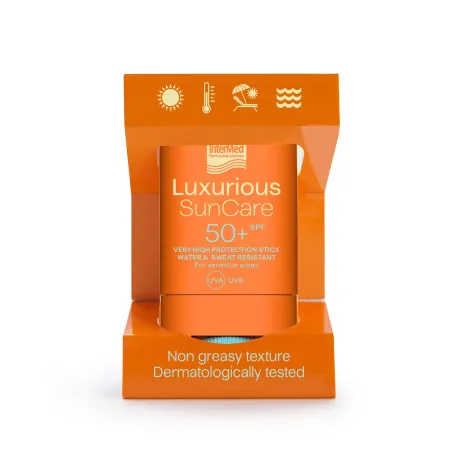 Intermed Luxurious Suncare Stick SPF50+ Στικ Πολύ Υψηλής Αντηλιακής Προστασίας για τις Ευαίσθητες Ζώνες, 16g