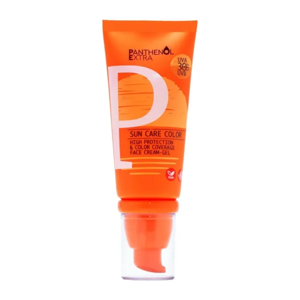 Panthenol Extra Sun Care Diaphanous Αντηλιακό Gel Προσώπου SPF 30, 50ml