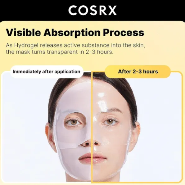 Στιγμιότυπο οθόνης 2025-05-26 201401 COSRX Snail Mucin Hydrogel Mask – Μάσκα Υδρογέλης Για Λάμψη Ενυδάτωση (34gr)-1 τεμάχιο - Image 3