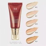 Missha M Perfect Cover BB 21 Light Beige 24ωρη Κρέμα Προσώπου Ημέρας με SPF42 για Ενυδάτωση, Αντιγήρανση & Ατέλειες με Υαλουρονικό Οξύ & Κολλαγόνο 50ml - Image 2