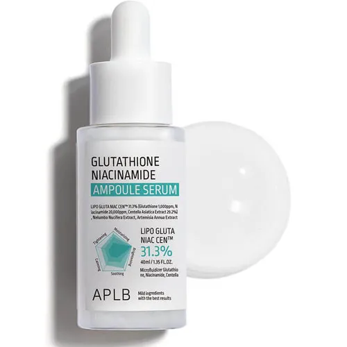 APLB Glutathione Niacinamide Ampoule Serum – Ορός Λάμψης & Ομοιόμορφου Τόνου 40ml