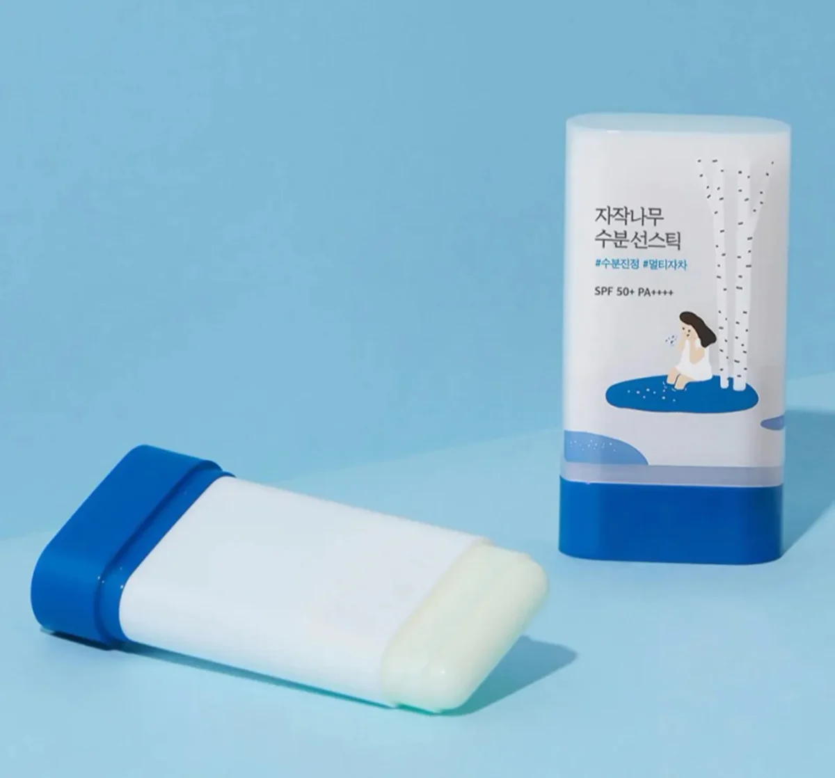 Round Lab Birch Juice Moisturizing Sun Stick Αντηλιακό Προσώπου σε Στικ SPF 50+, 19g - Image 2