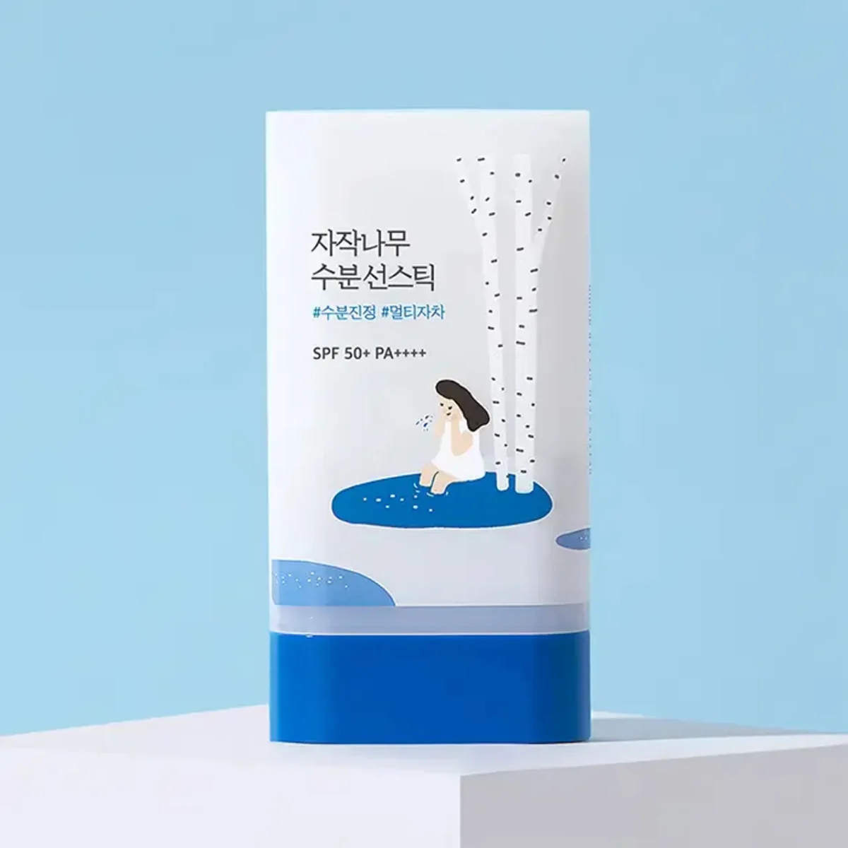 Round Lab Birch Juice Moisturizing Sun Stick Αντηλιακό Προσώπου σε Στικ SPF 50+, 19g - Image 1