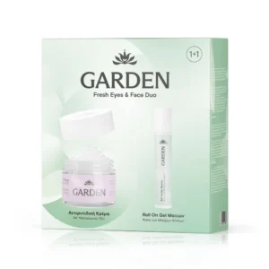 GARDEN-FRESH EYES FACE DUO | Αντιρυτιδική Κρέμα με Υαλουρονικό Οξύ 50ml + Roll On Gel Ματιών με Εκχύλισμα Αγγουριού 20ml