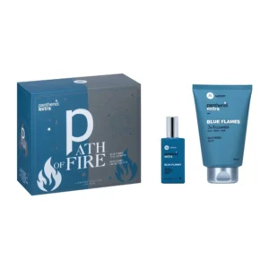 Panthenol Extra Men Promo Path of Fire με Men Blue Flames 3in1 Cleanser Ανδρικό Σαμπουάν - Αφρόλουτρο, 200ml & Blue Flames Eau De Toilette Ανδρικό Άρωμα, 50ml