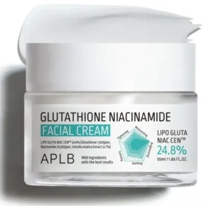 APLB Glutathione Light Ενυδατική Κρέμα Προσώπου με Νιασιναμίδη & Centella Asiatica 55ml